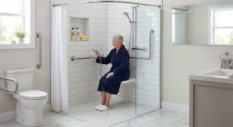 Accessible Shower Construction in Saint Petersburg, FL